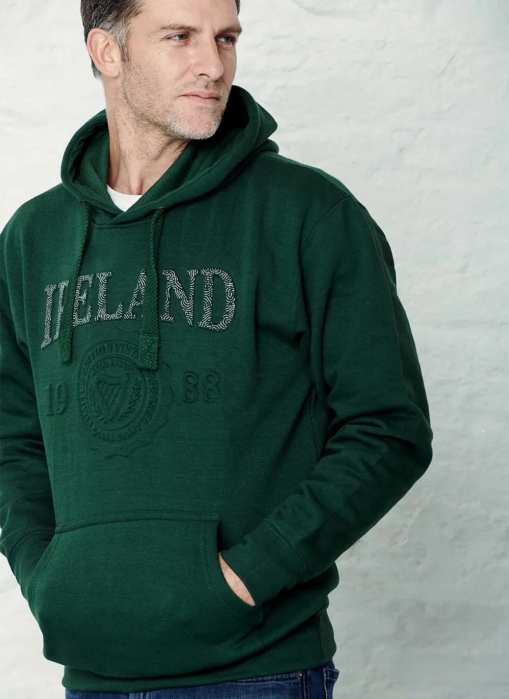 Ireland Embossed Hoodie