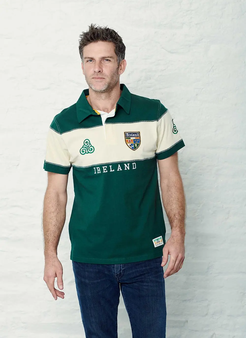 Ireland Four Provinces Crest Rugby Polo Shirt | Blarney
