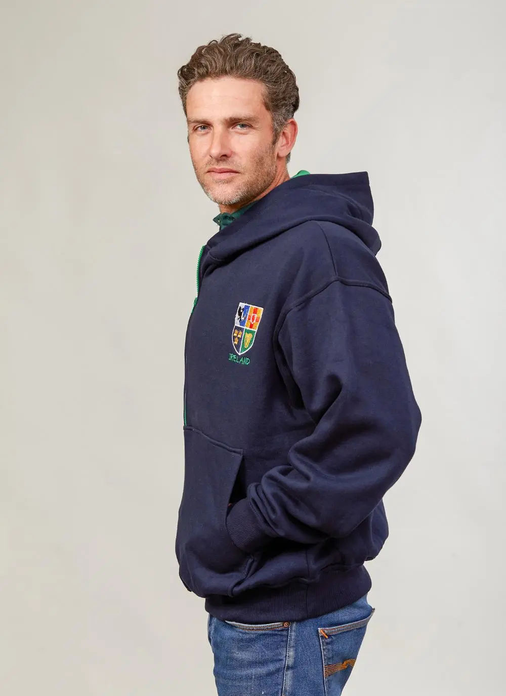Ireland Four Provinces Half Zip Hoodie