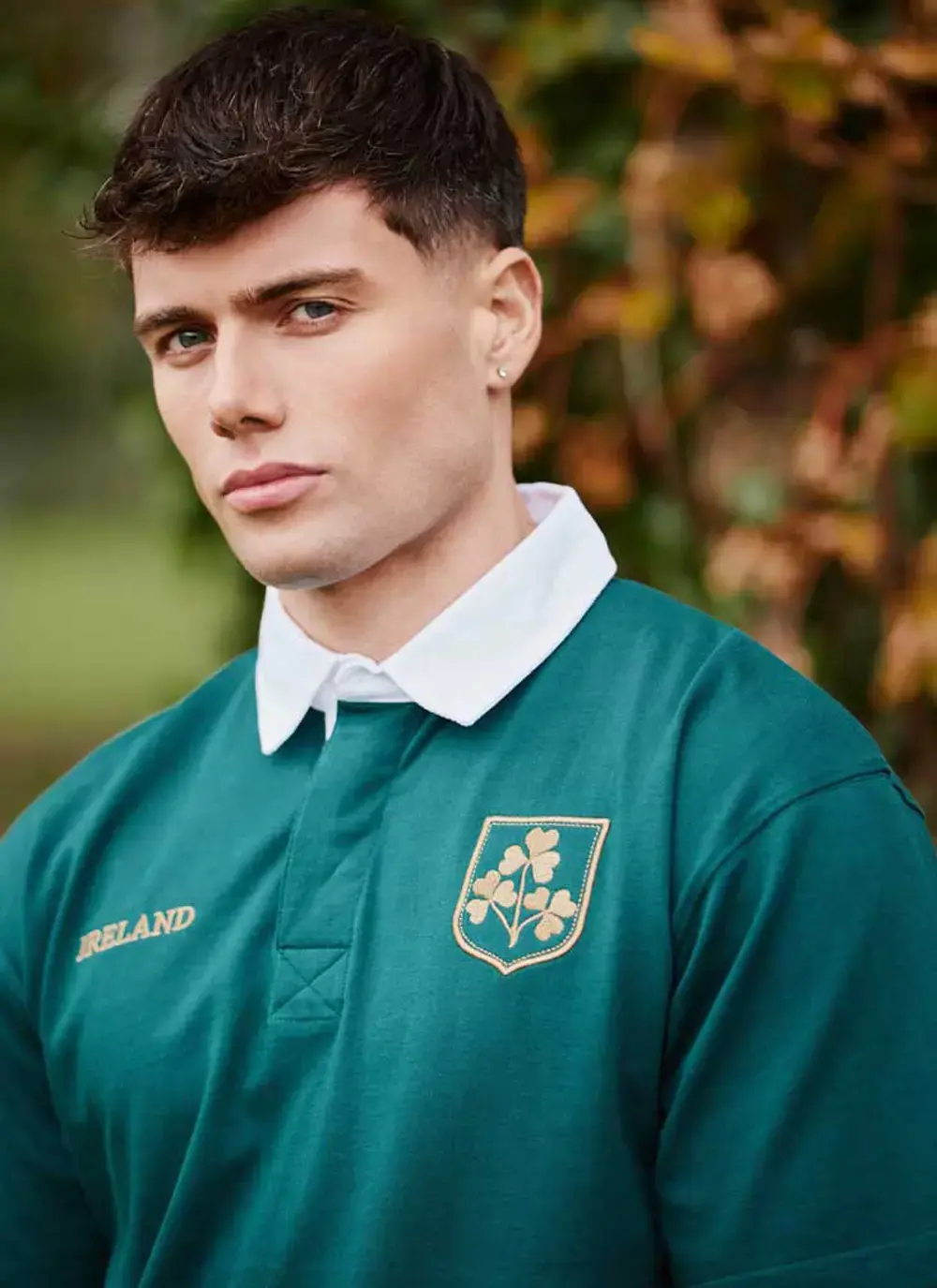 Ireland Stripe Short Sleeve Rugby Shirt