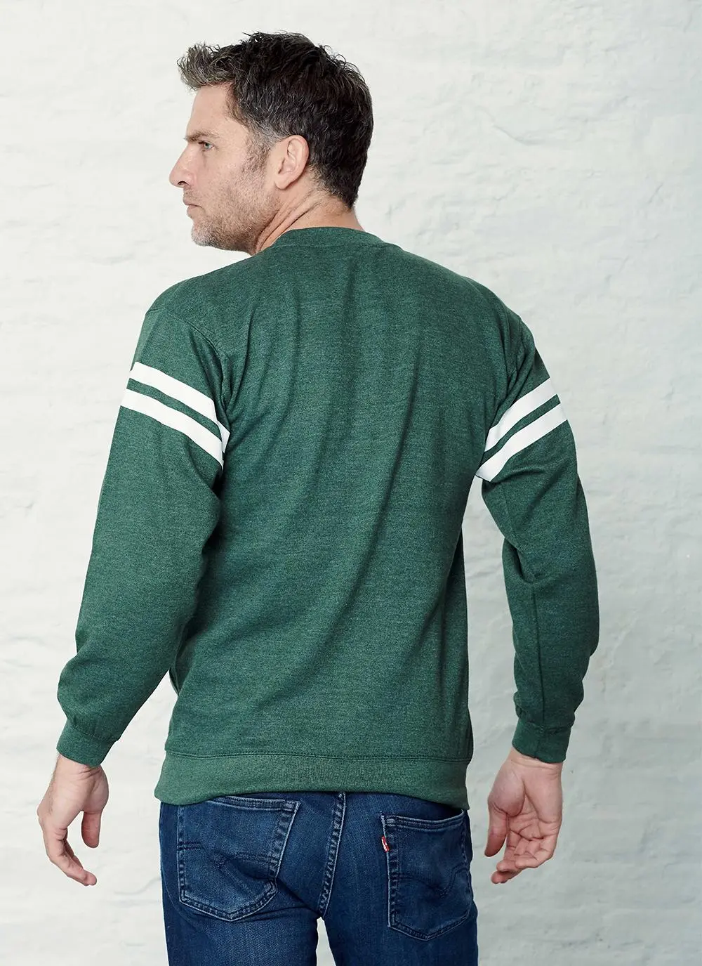 Ireland Stripe Sleeve Sweatshirt