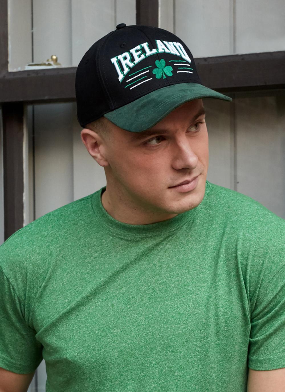 Ireland Two Tone Shamrock Baseball Cap