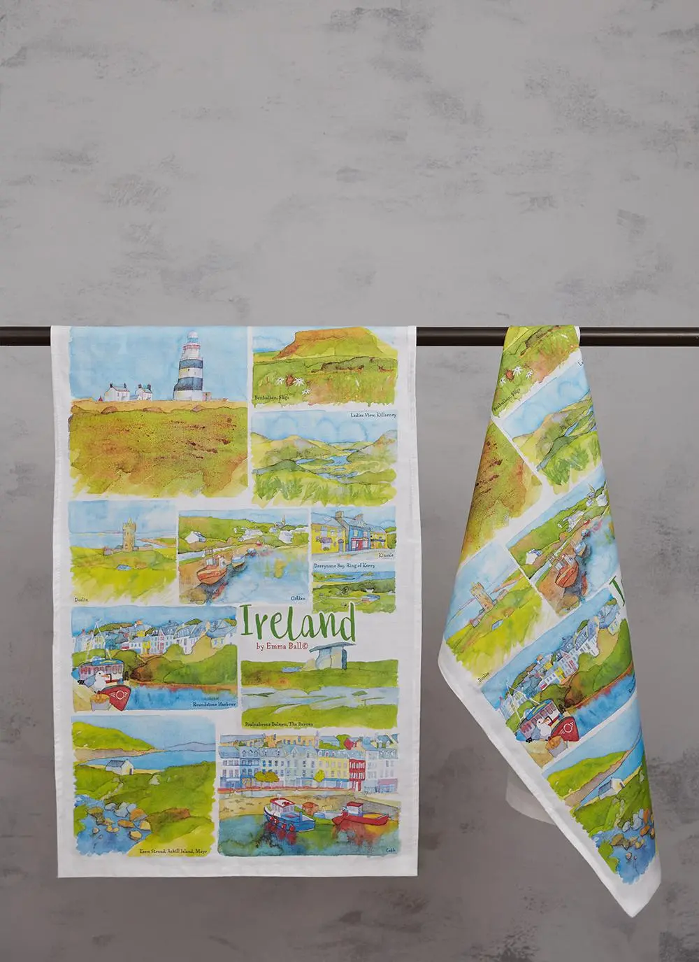 Ireland Kitchen Towels Set of 2
