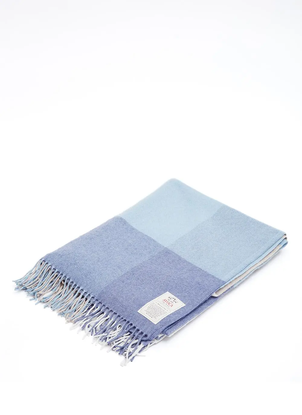 Irish Sky Cashmere Throw