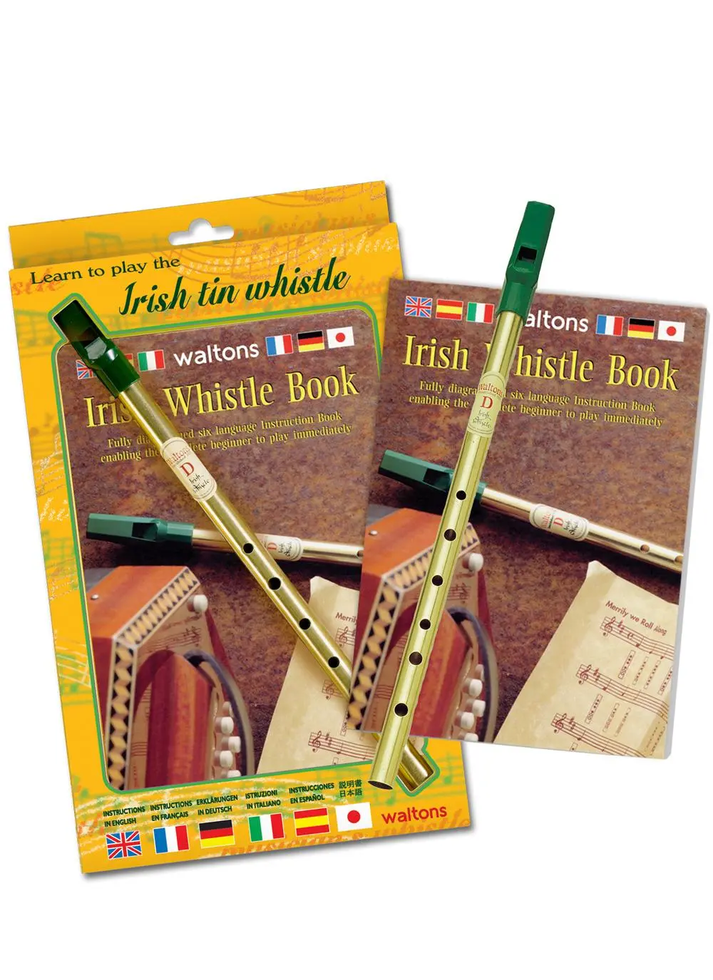 Irish Tin Whistle & Book Pack