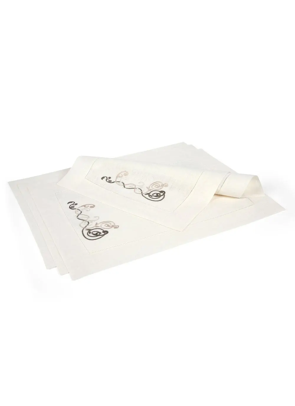 Cream Adrieanna Linen Placemats Set of 4