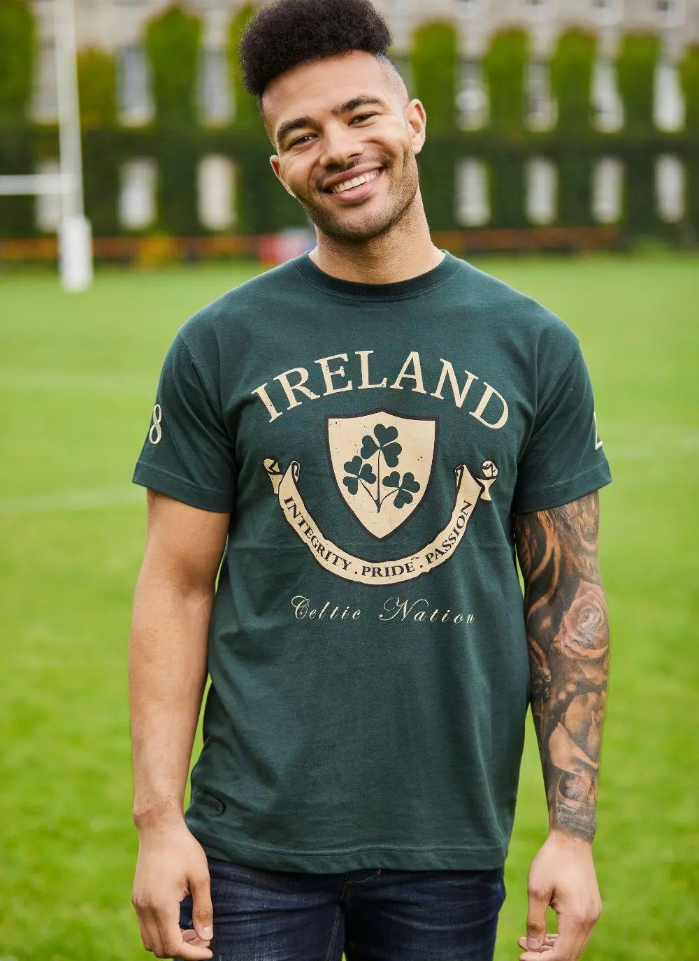Ireland Shamrock Crest T-Shirt