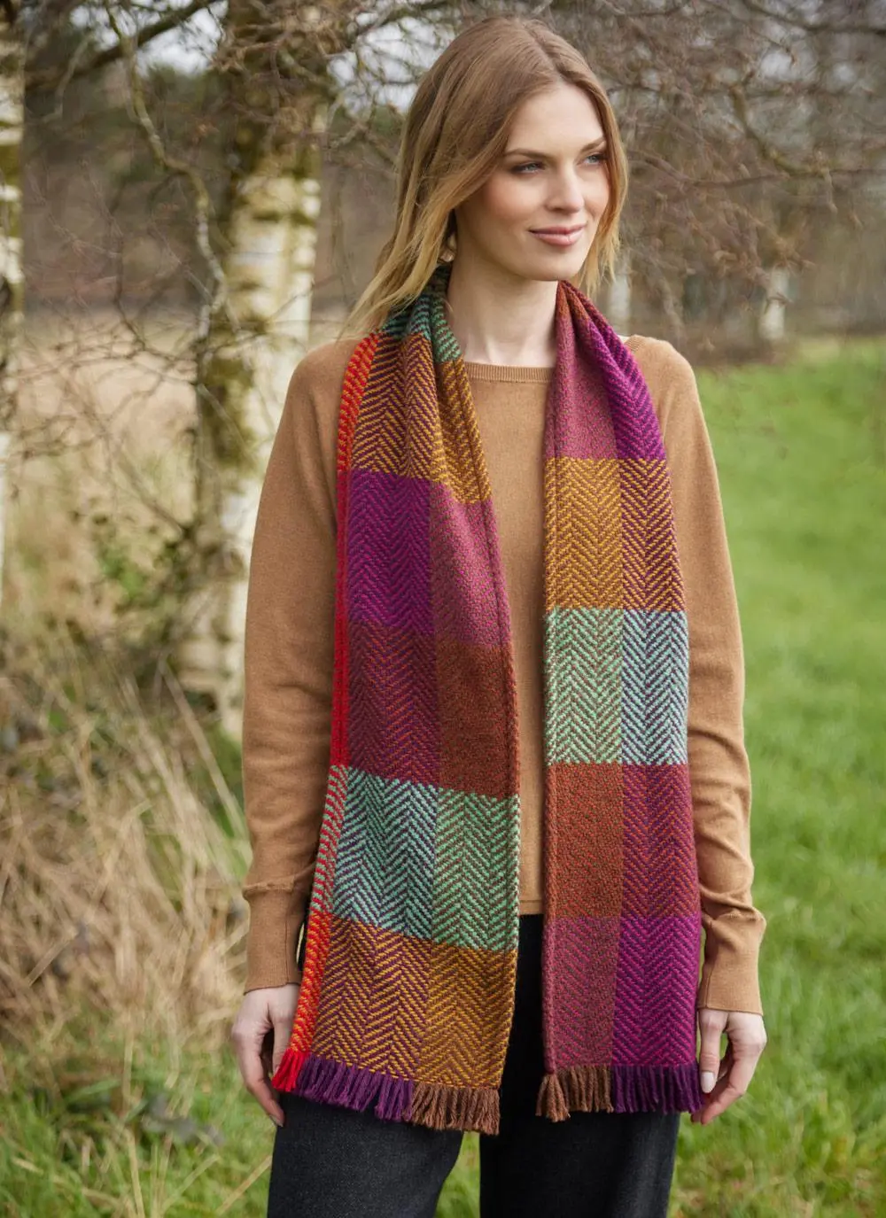 Wool Country Scarf
