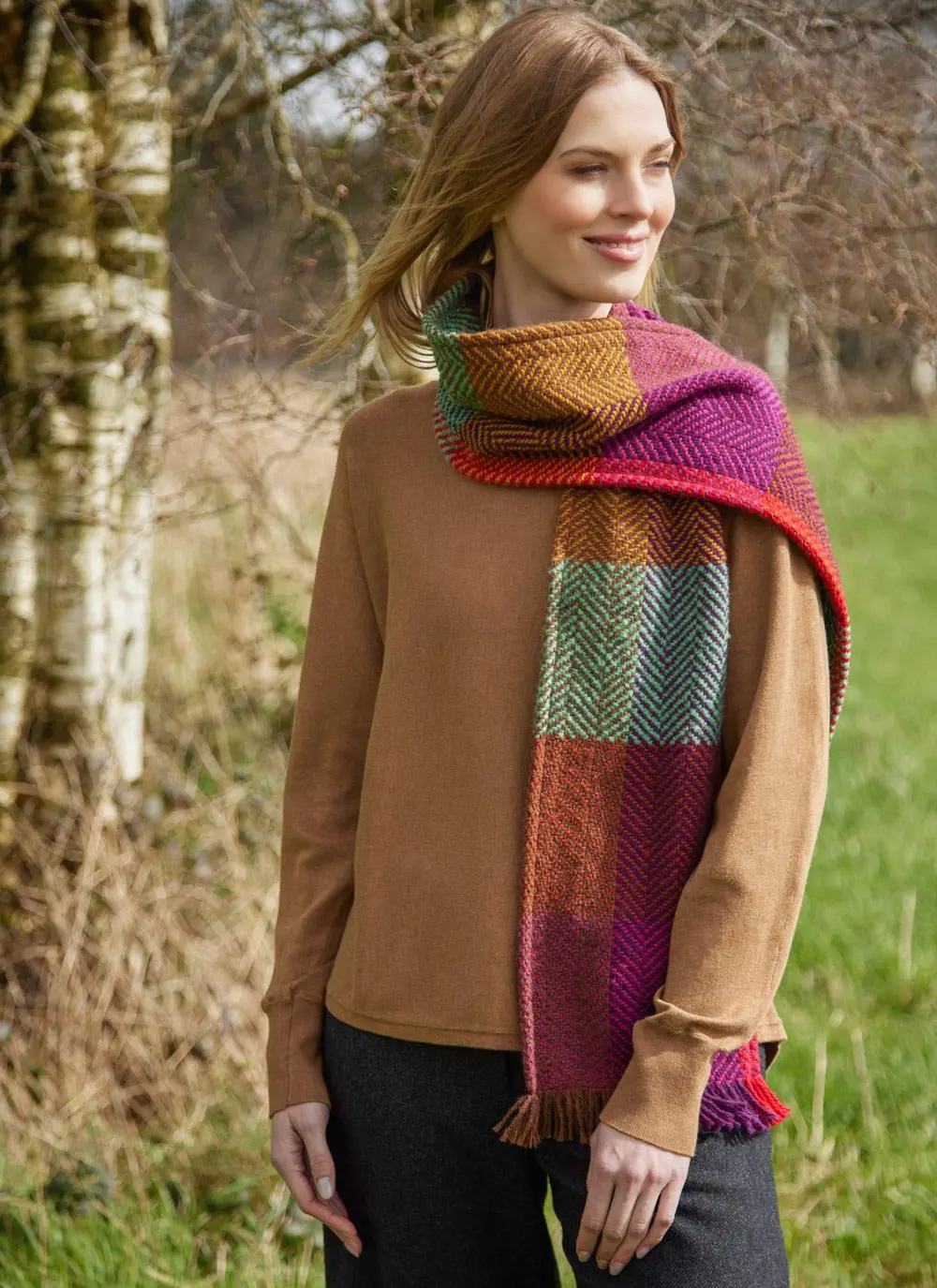 Wool Country Scarf