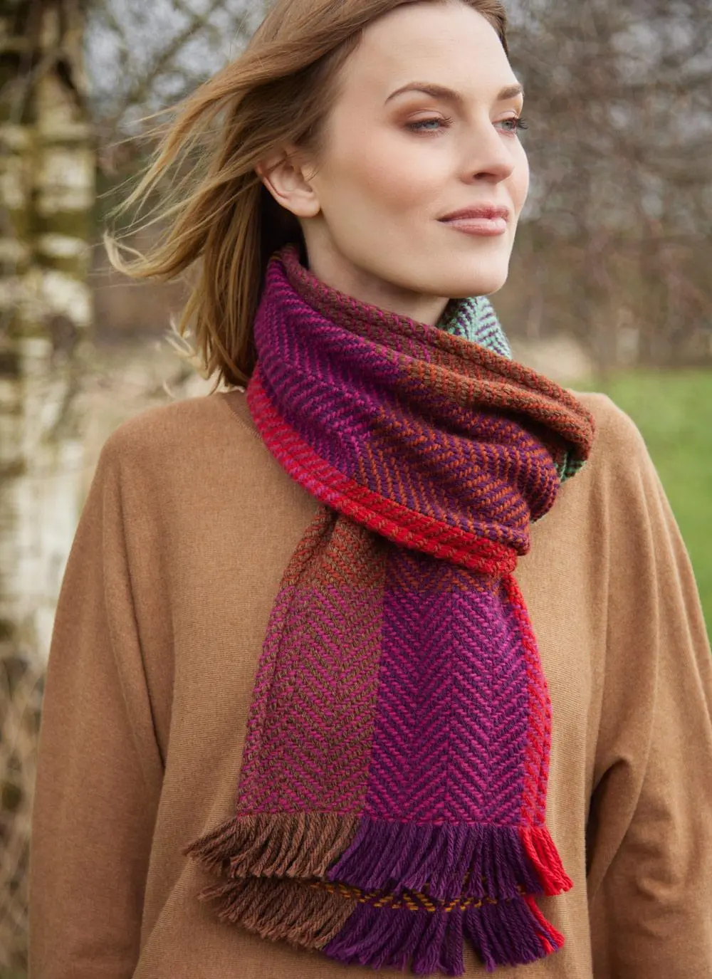 Wool Country Scarf
