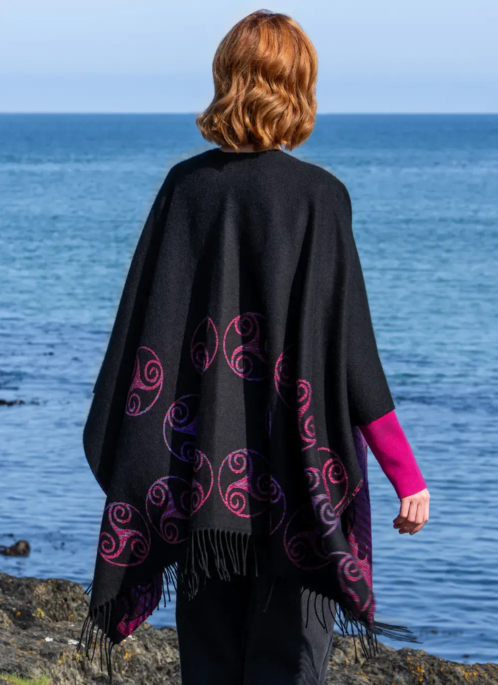 Fringed Triskele Wrap