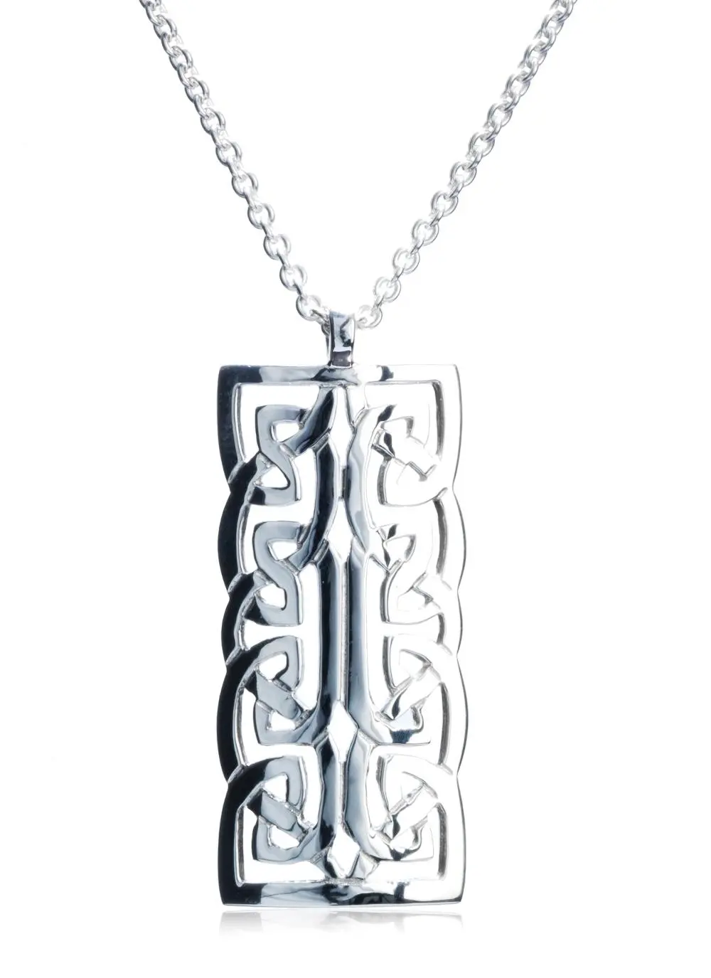Sterling Silver Large Celtic Knot Pendant