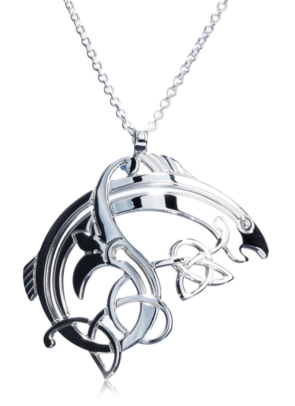 Salmon Of Knowledge Pendant Medium 
