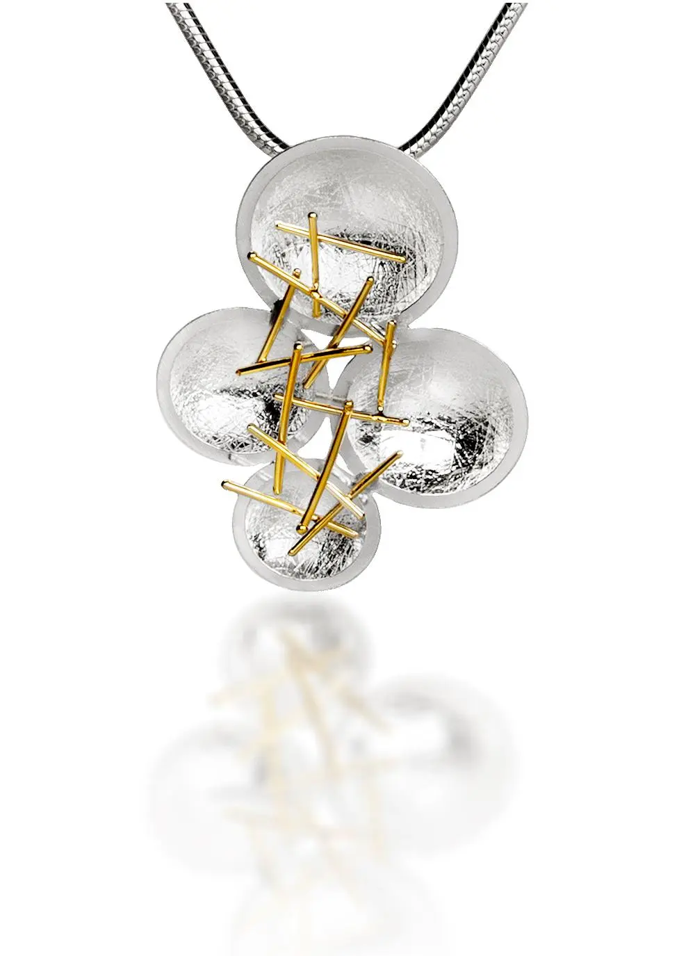  Kathleen Medium Silver Pendant 