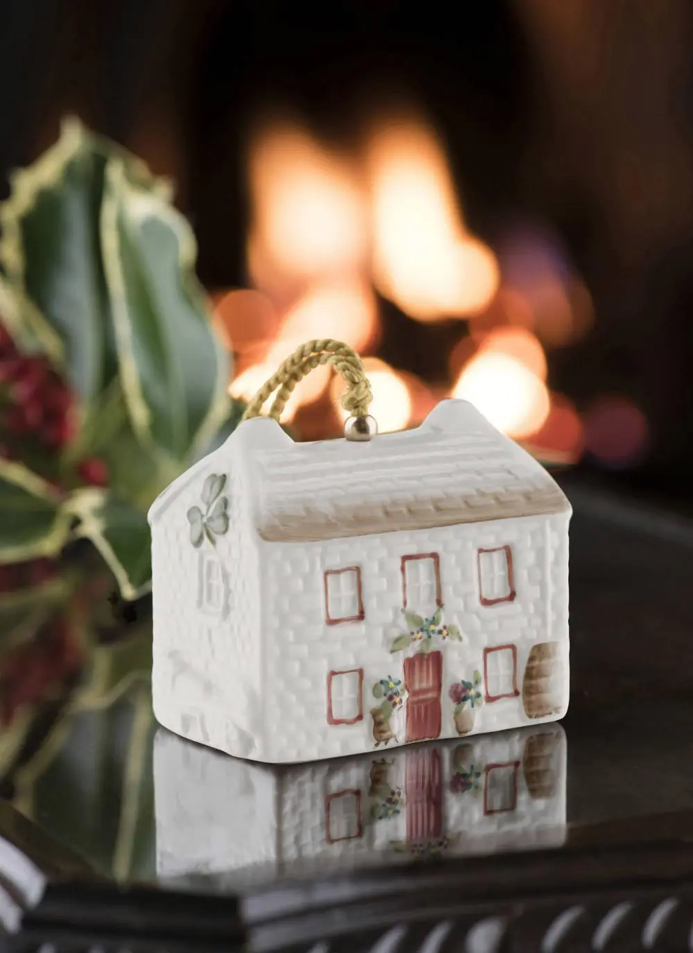 Belleek Classic Kerry Farmhouse Annual Bell Ornament 2018