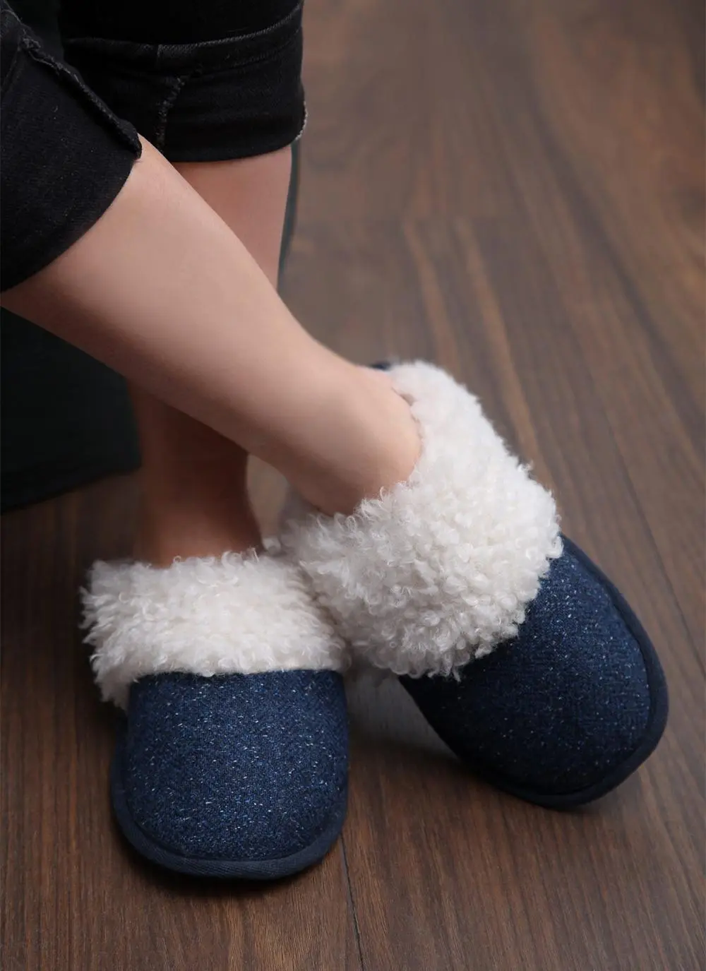 Kerry Tweed Slippers