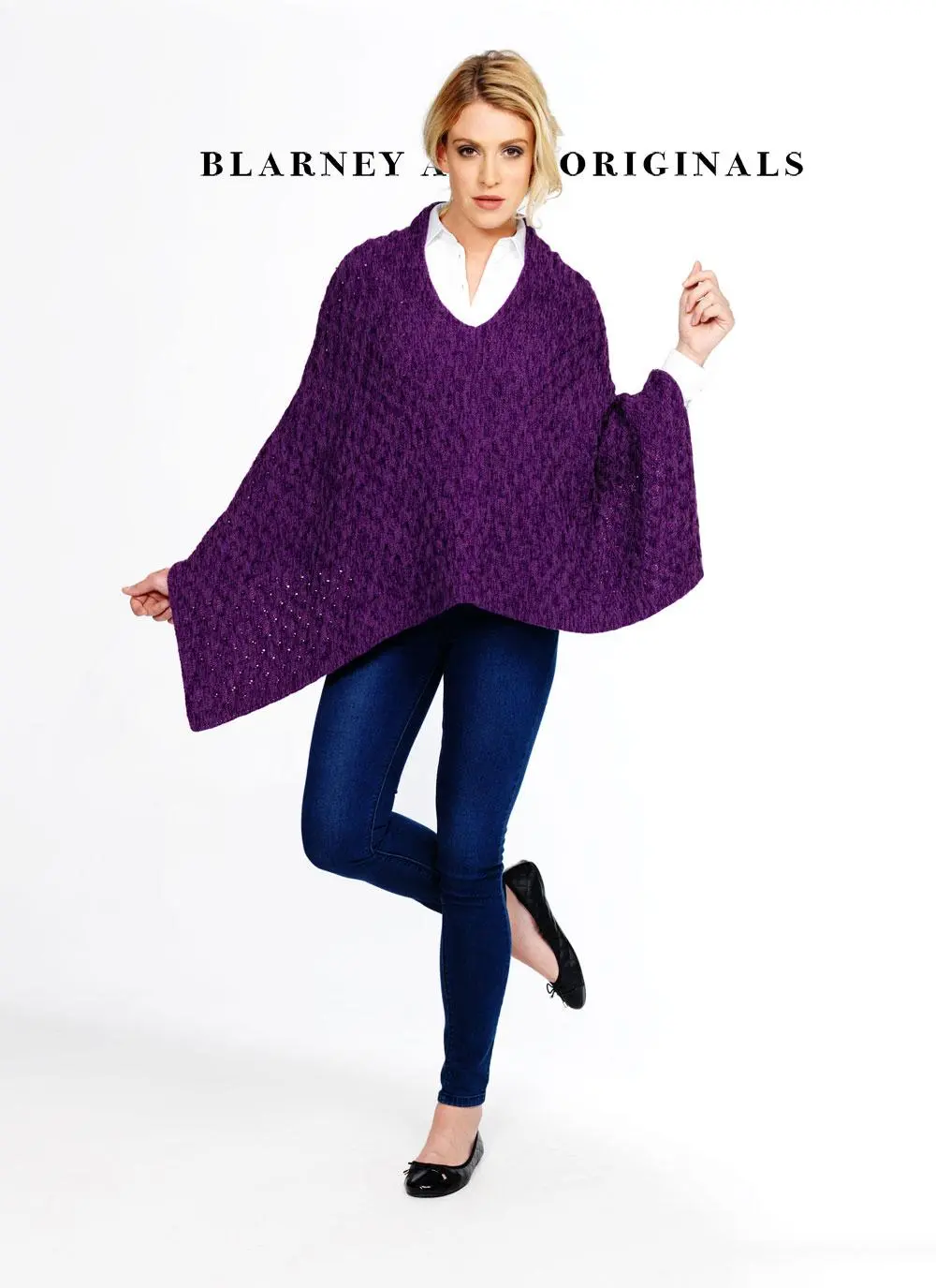 Kerry Honeycomb Aran Cape