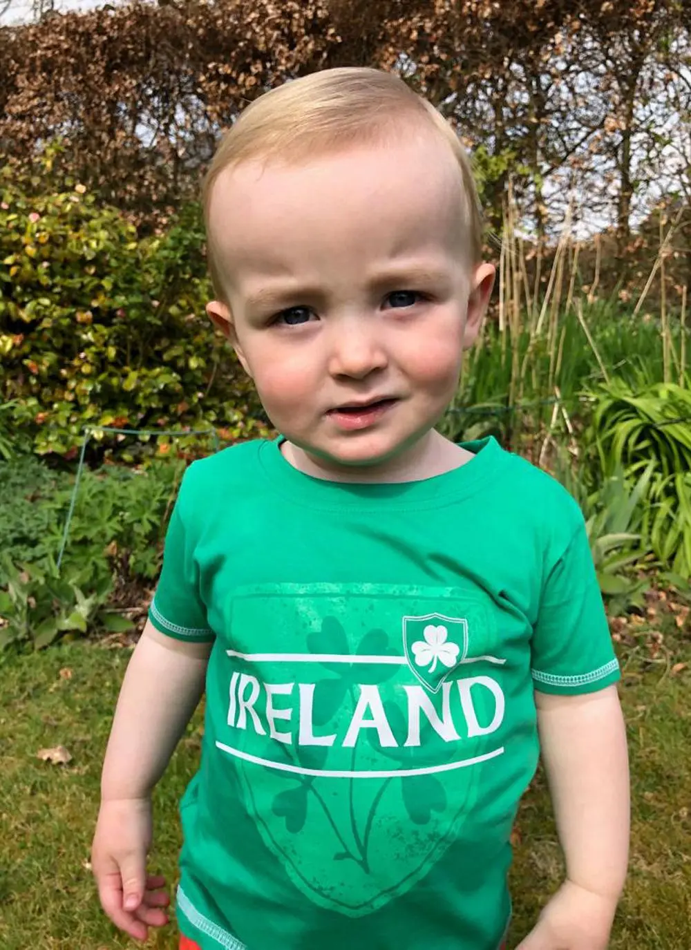 Blarney Exclusive Irish Blessing Shamrock T-Shirt