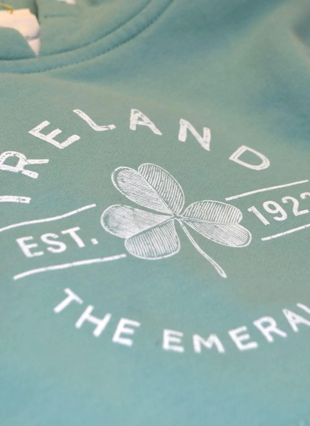 Kids Ireland Est. 1922 Shamrock Hoodie