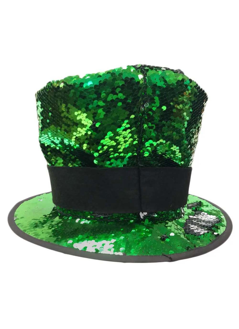 Kids Reversible Sequin Leprechaun Hat