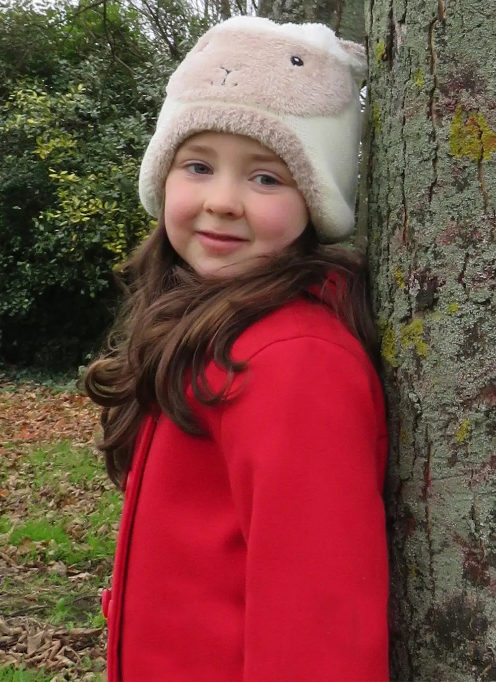 Kids Cream Sheep Hat