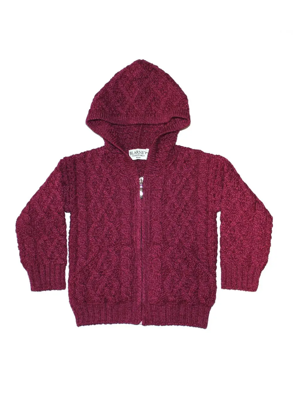 Kids Aran Zip Hoody