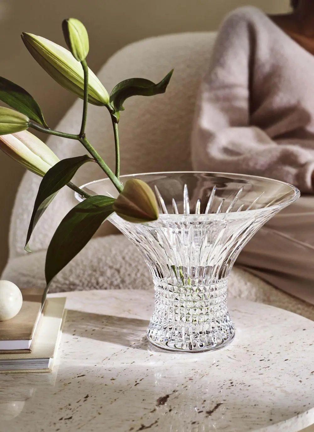 Waterford Crystal Lismore Diamond Centerpiece Bowl 