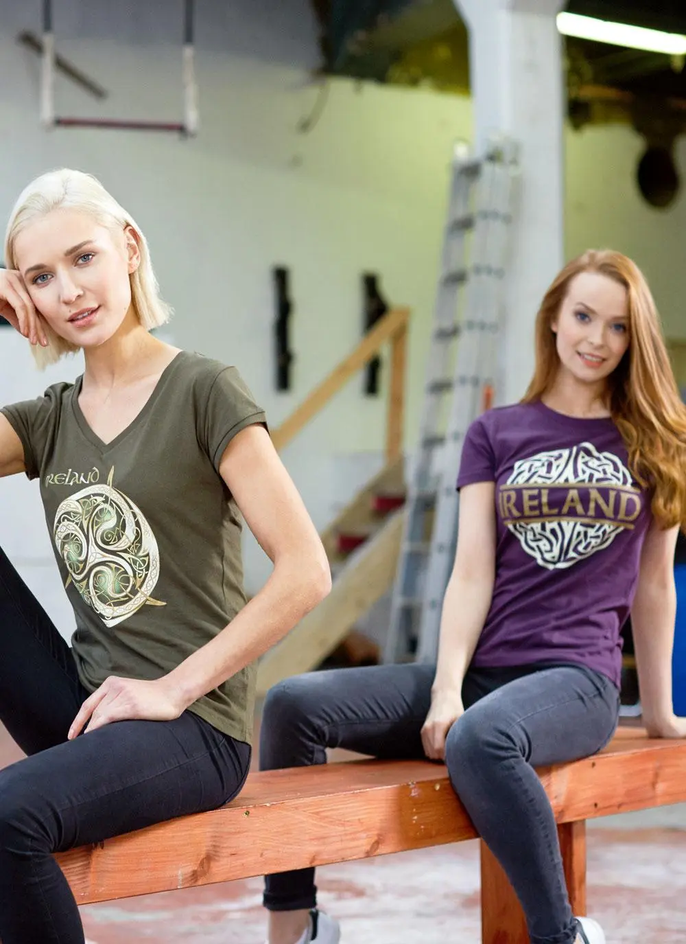 Ladies Ireland Celtic Fitted T-Shirt