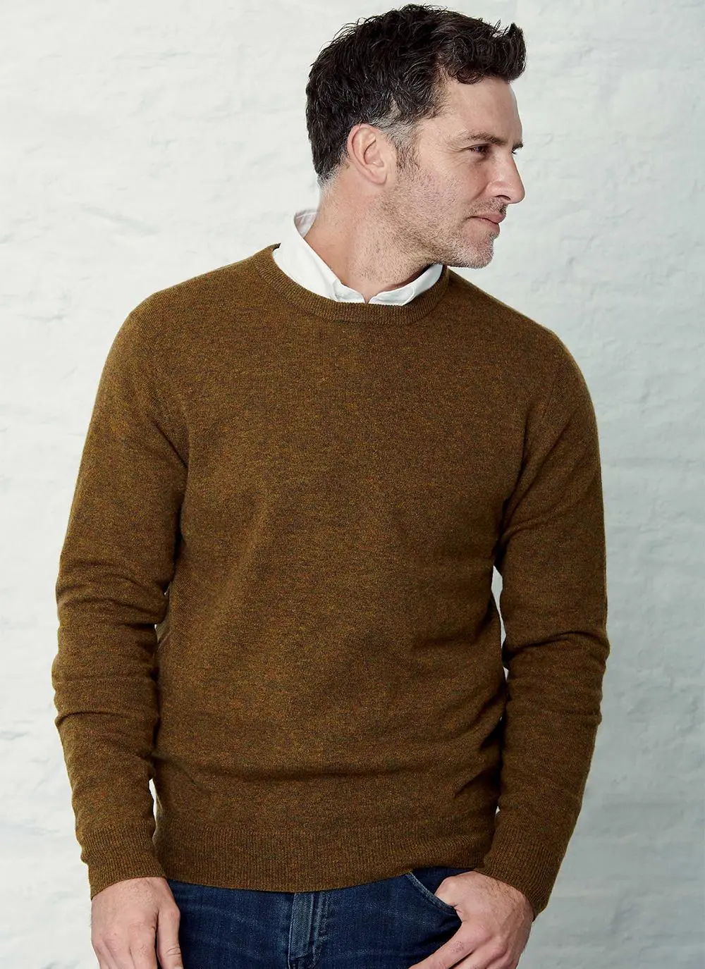 Lambswool Crew Neck Sweater