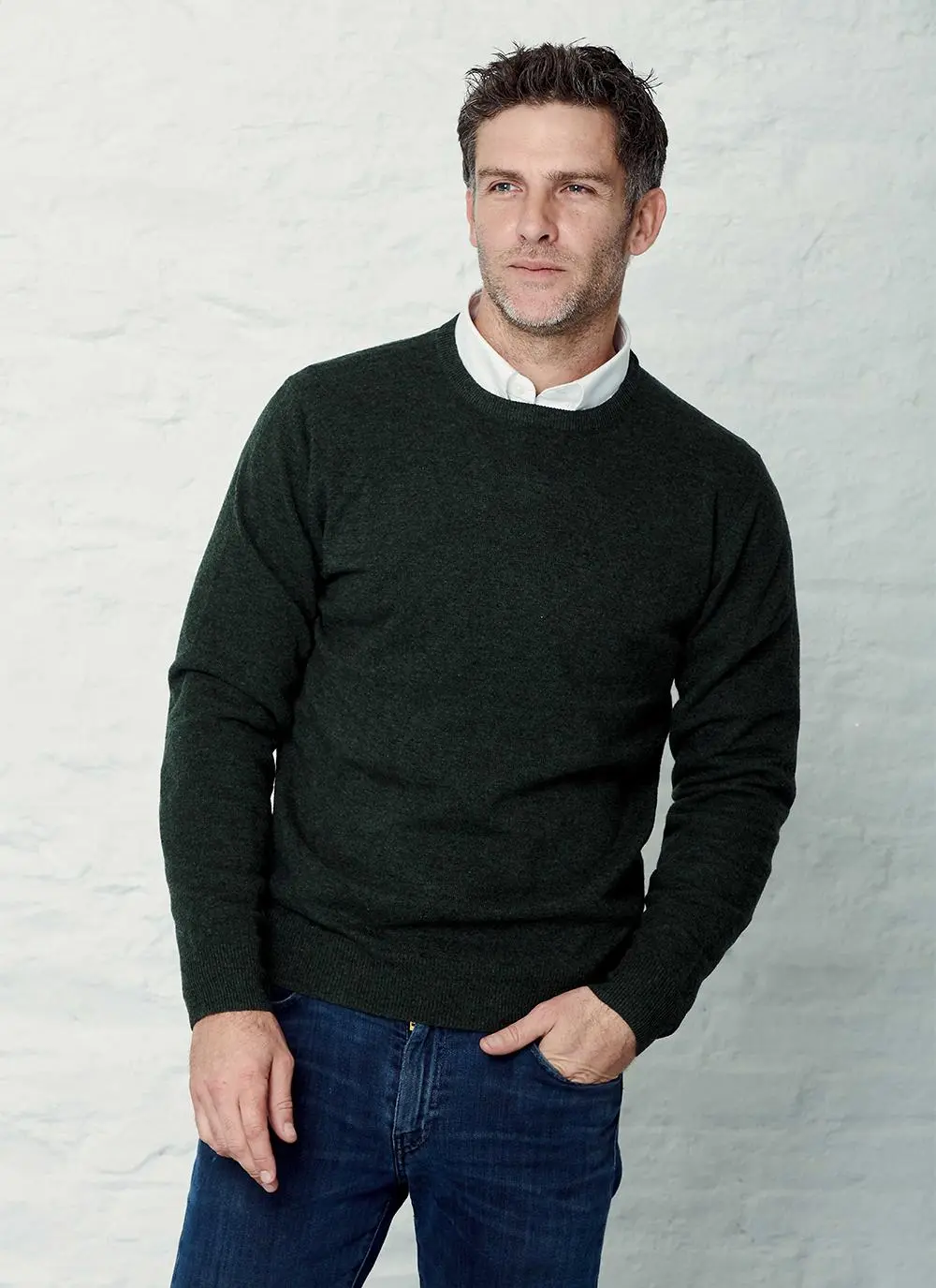 Lambswool Crew Neck Sweater
