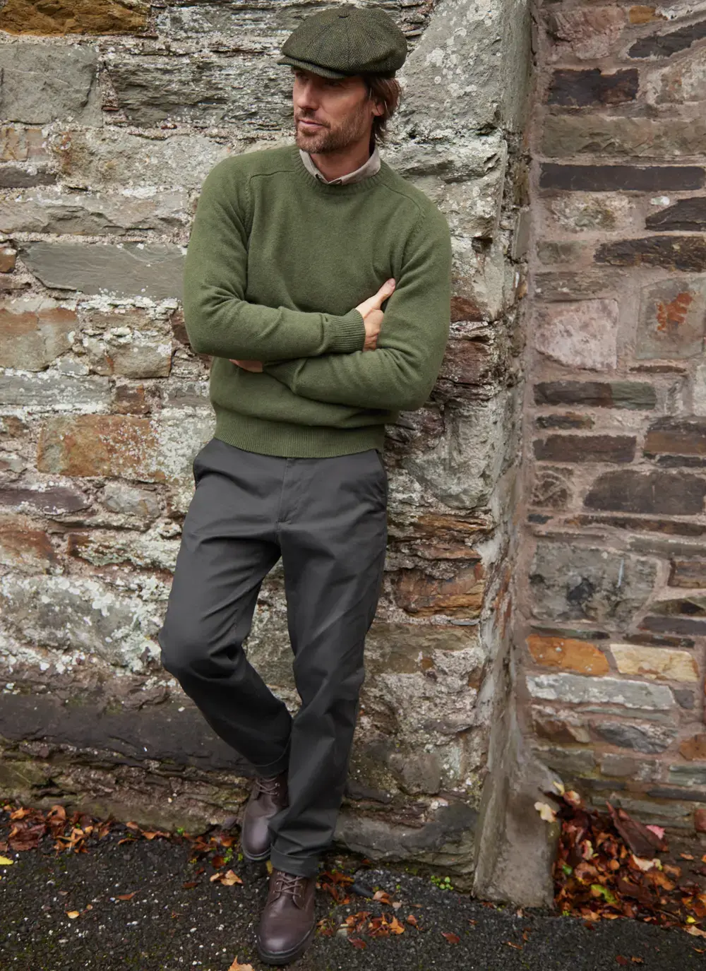 Lambswool Crew Neck Sweater