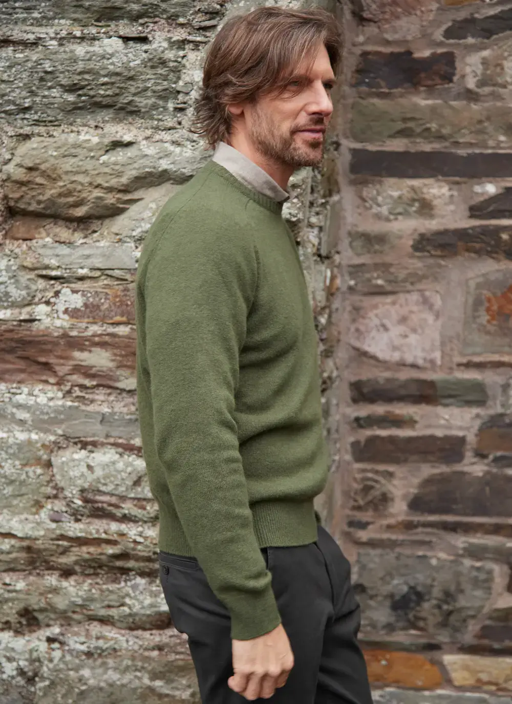 Lambswool Crew Neck Sweater