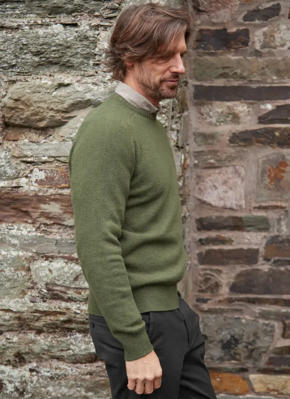 Lambswool Crew Neck Sweater