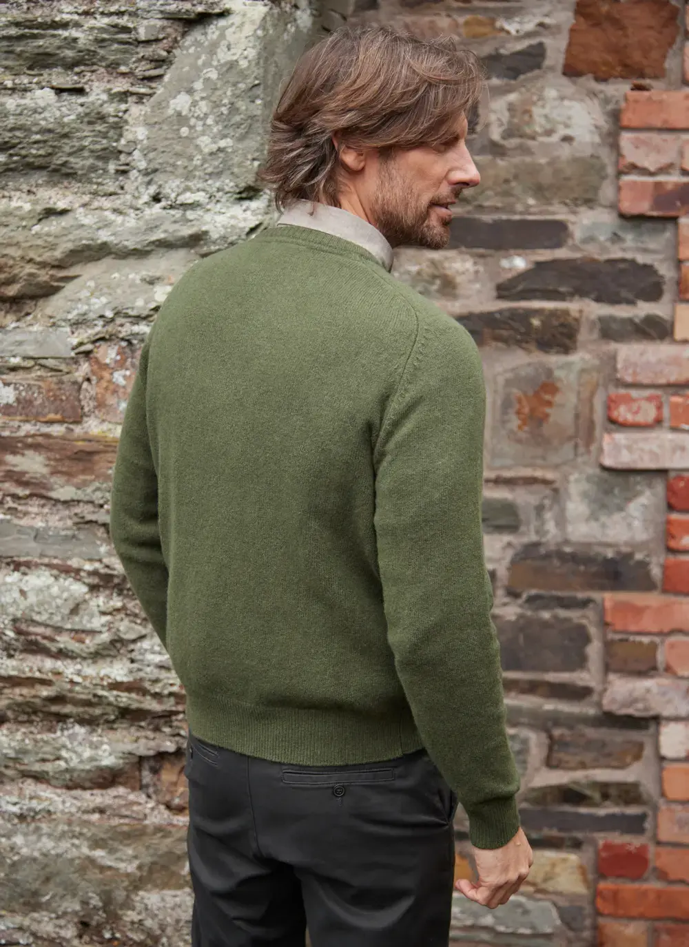 Lambswool Crew Neck Sweater