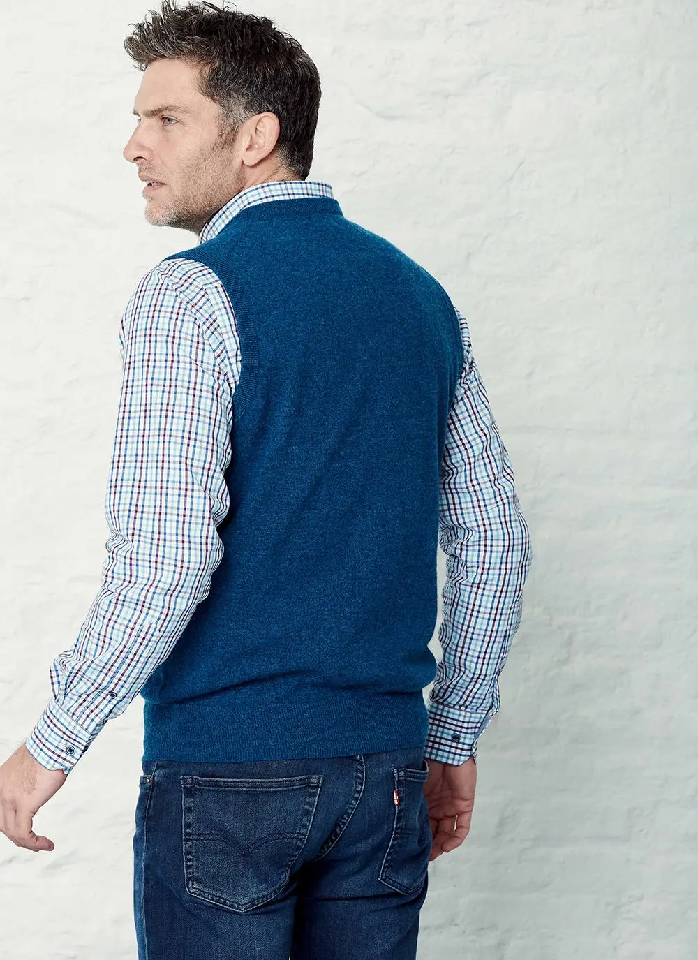 Lambswool Slipover Sweater Vest