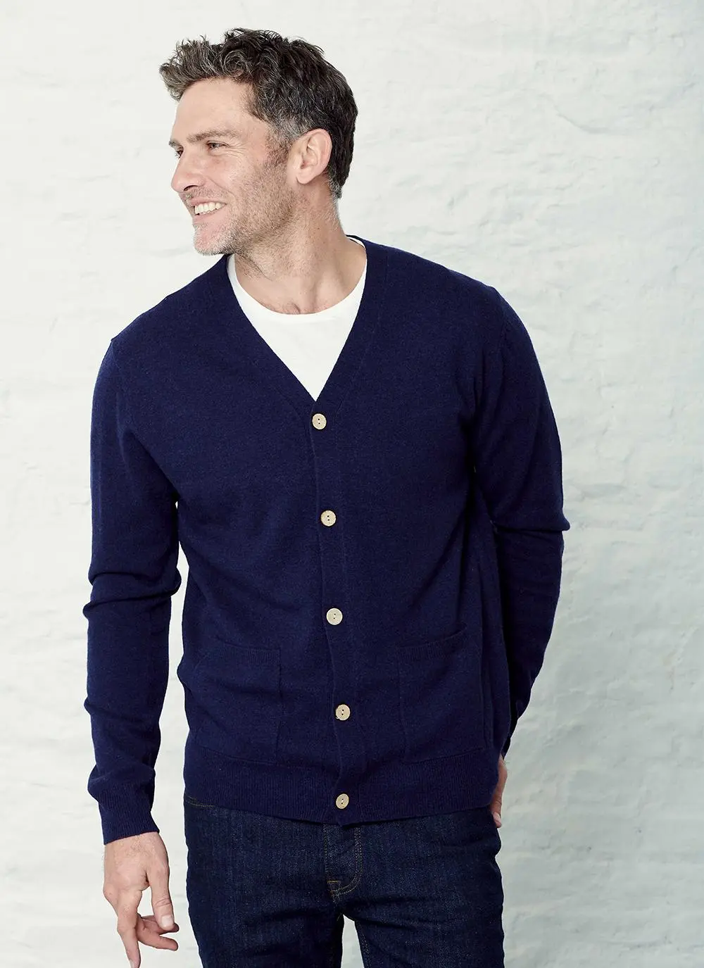 Lambswool V-Neck Cardigan
