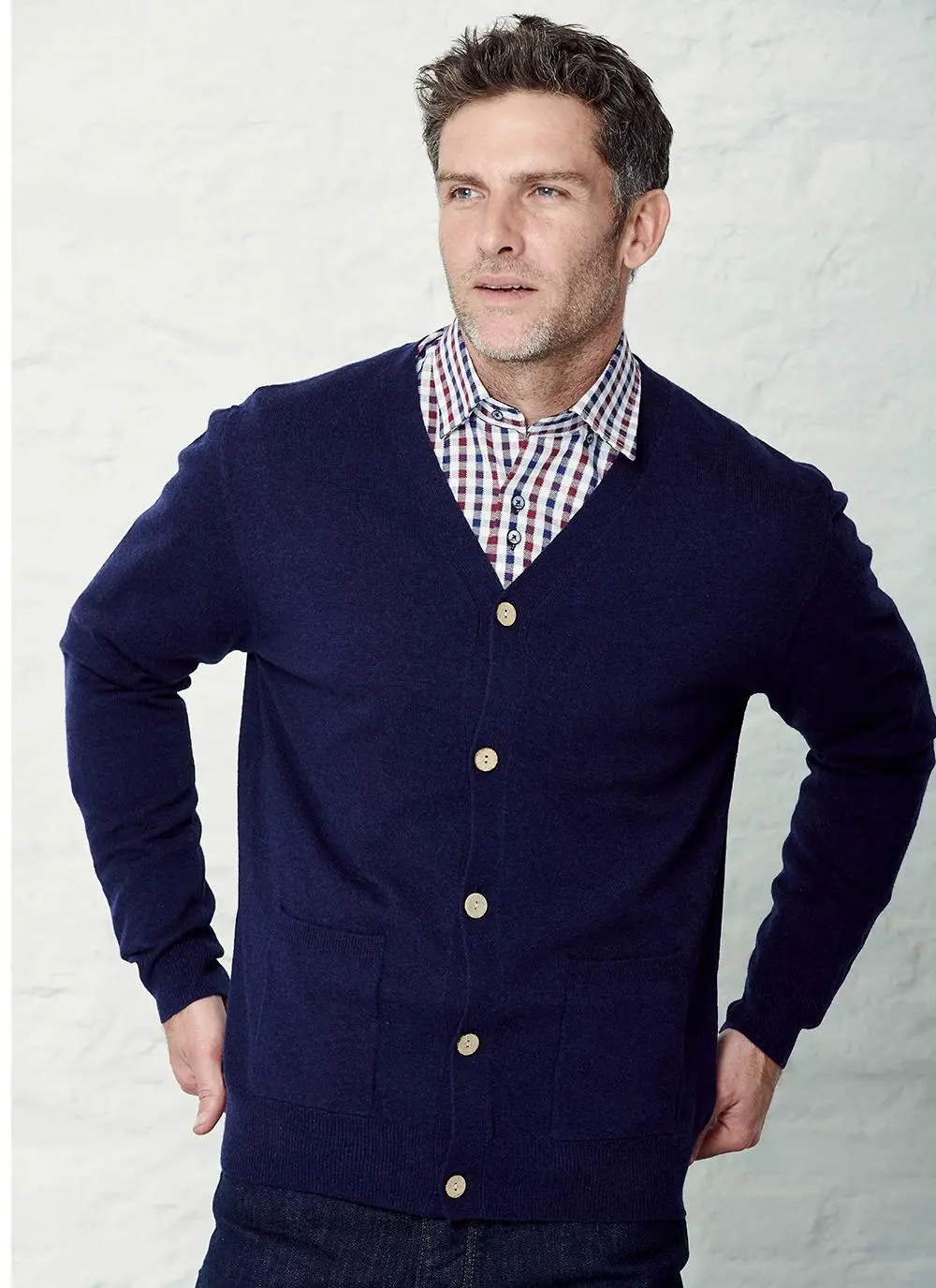 Lambswool V-Neck Cardigan