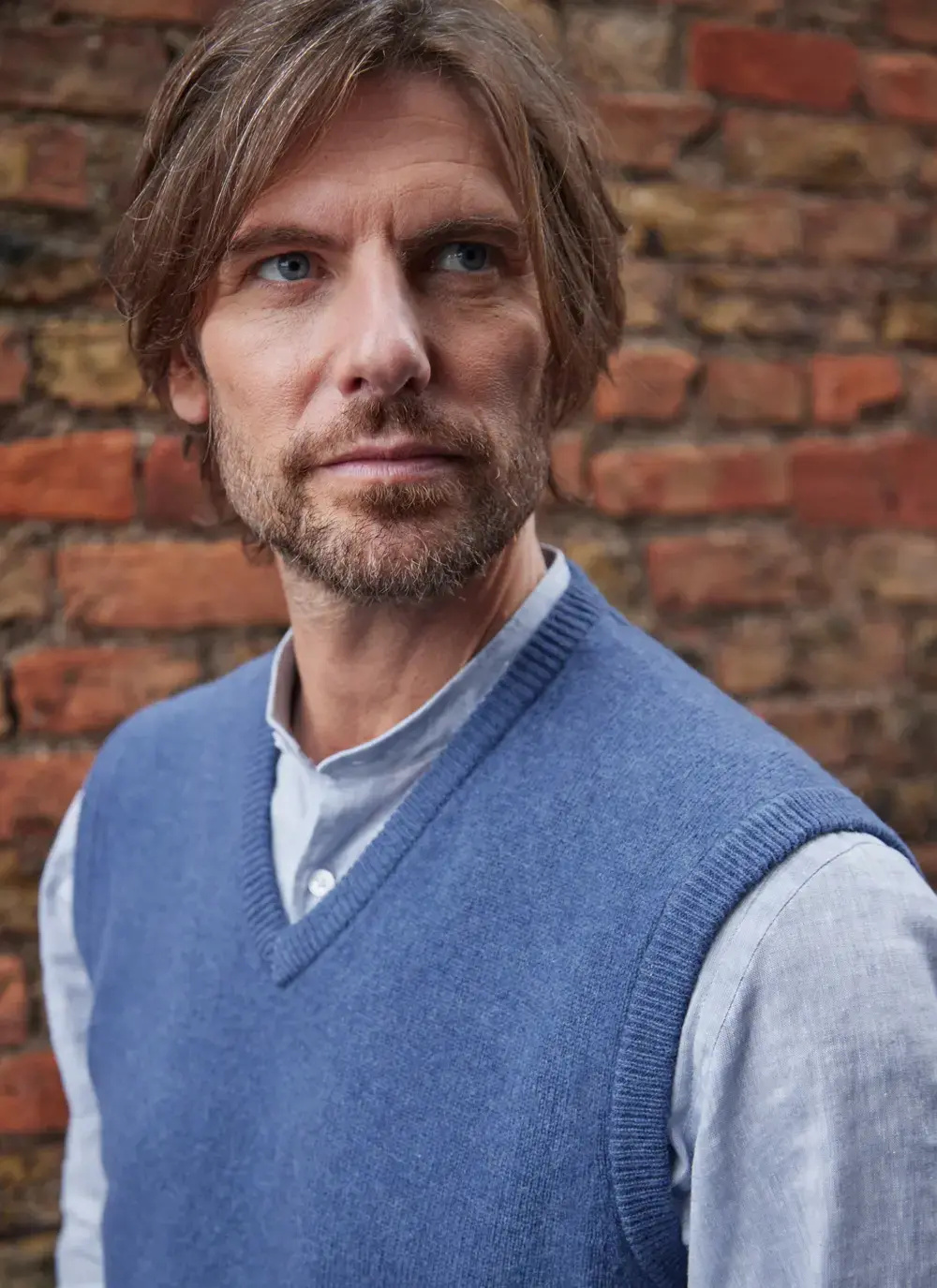 Lambswool V-Neck Slipover