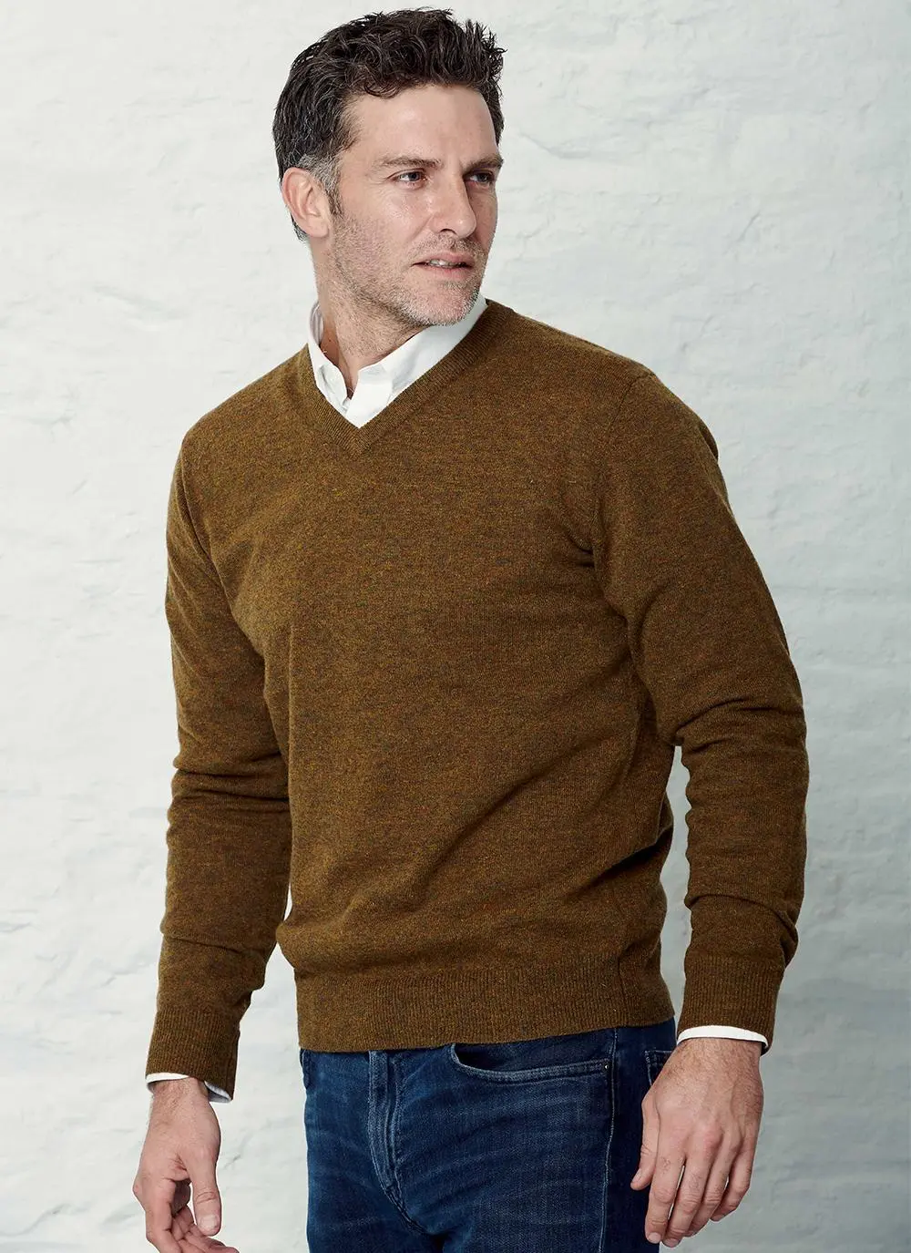 Lambswool V-Neck Sweater