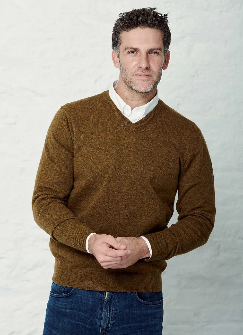 Lambswool V-Neck Sweater