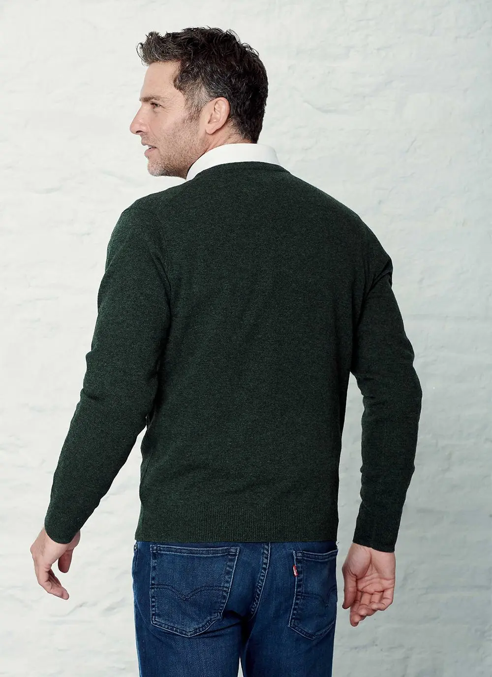 Lambswool V-Neck Sweater