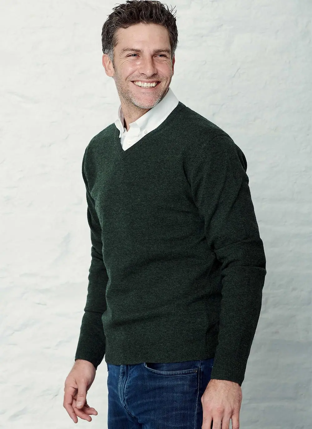 Lambswool V-Neck Sweater