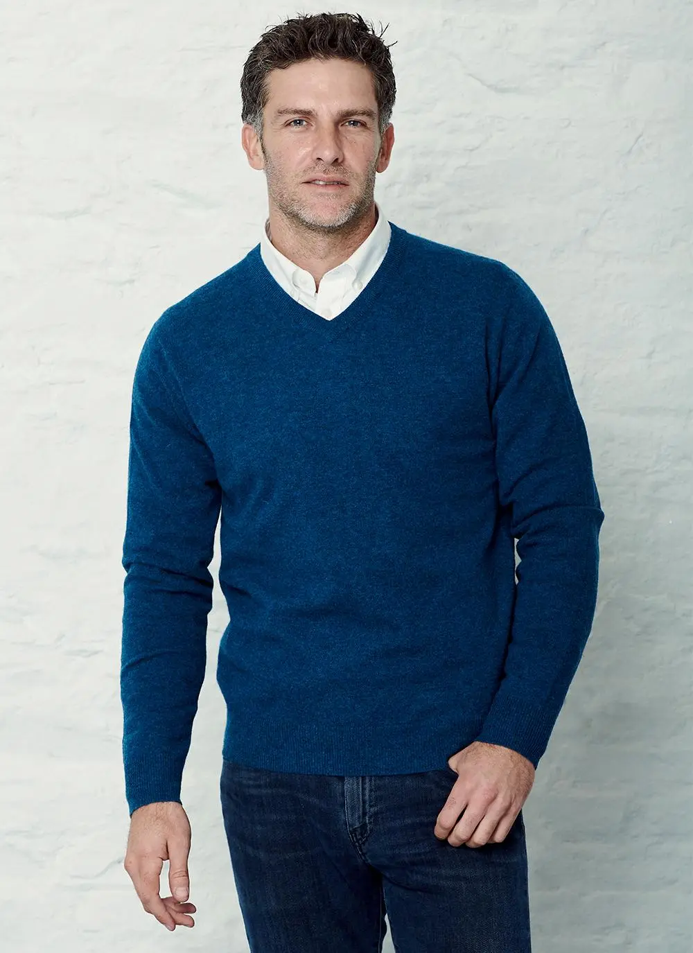 Lambswool V-Neck Sweater