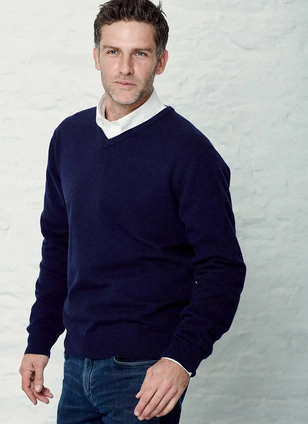 Lambswool V-Neck Sweater