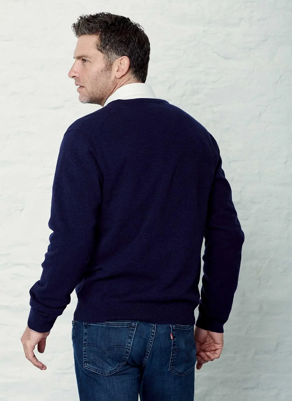 Lambswool V-Neck Sweater