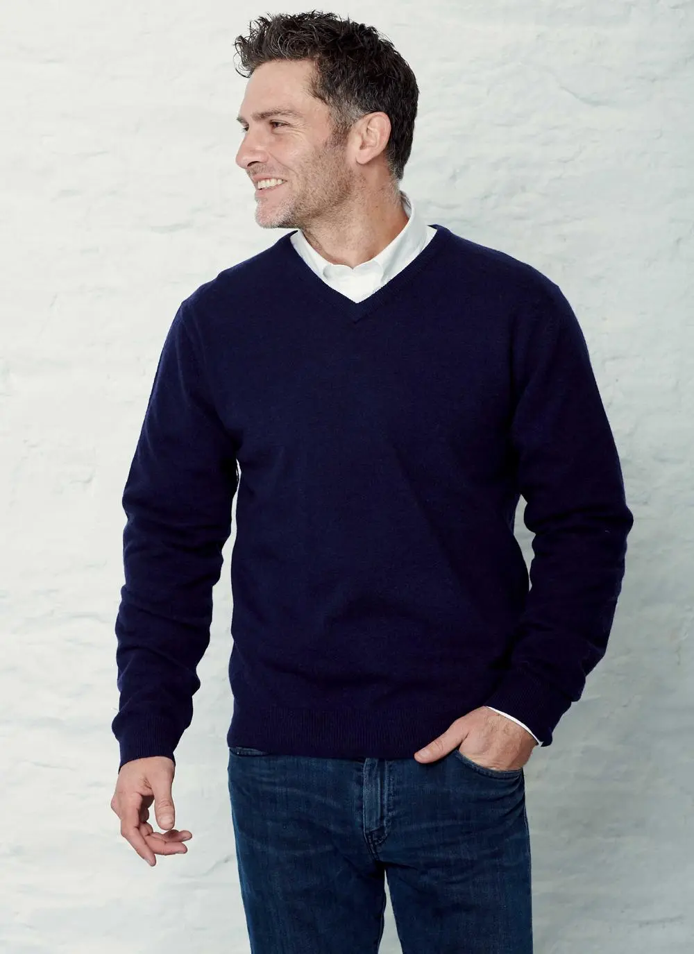 Lambswool V-Neck Sweater