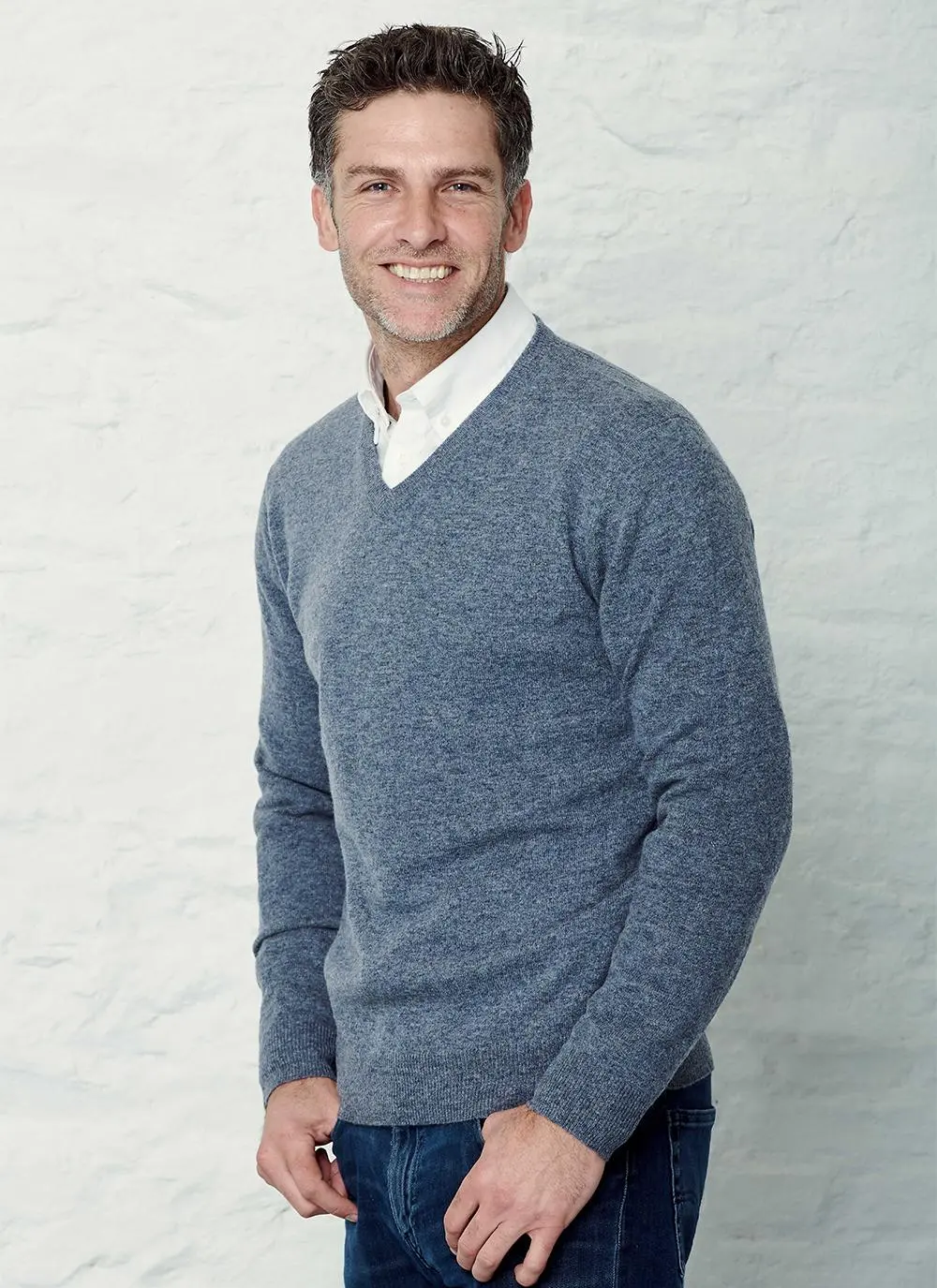 Lambswool V-Neck Sweater