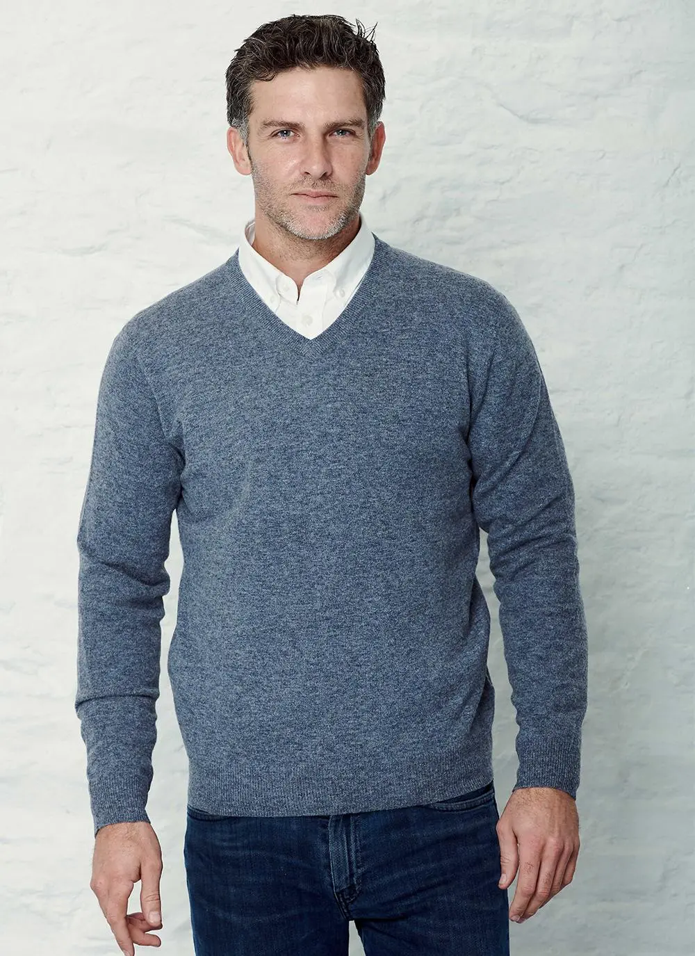 Lambswool V-Neck Sweater