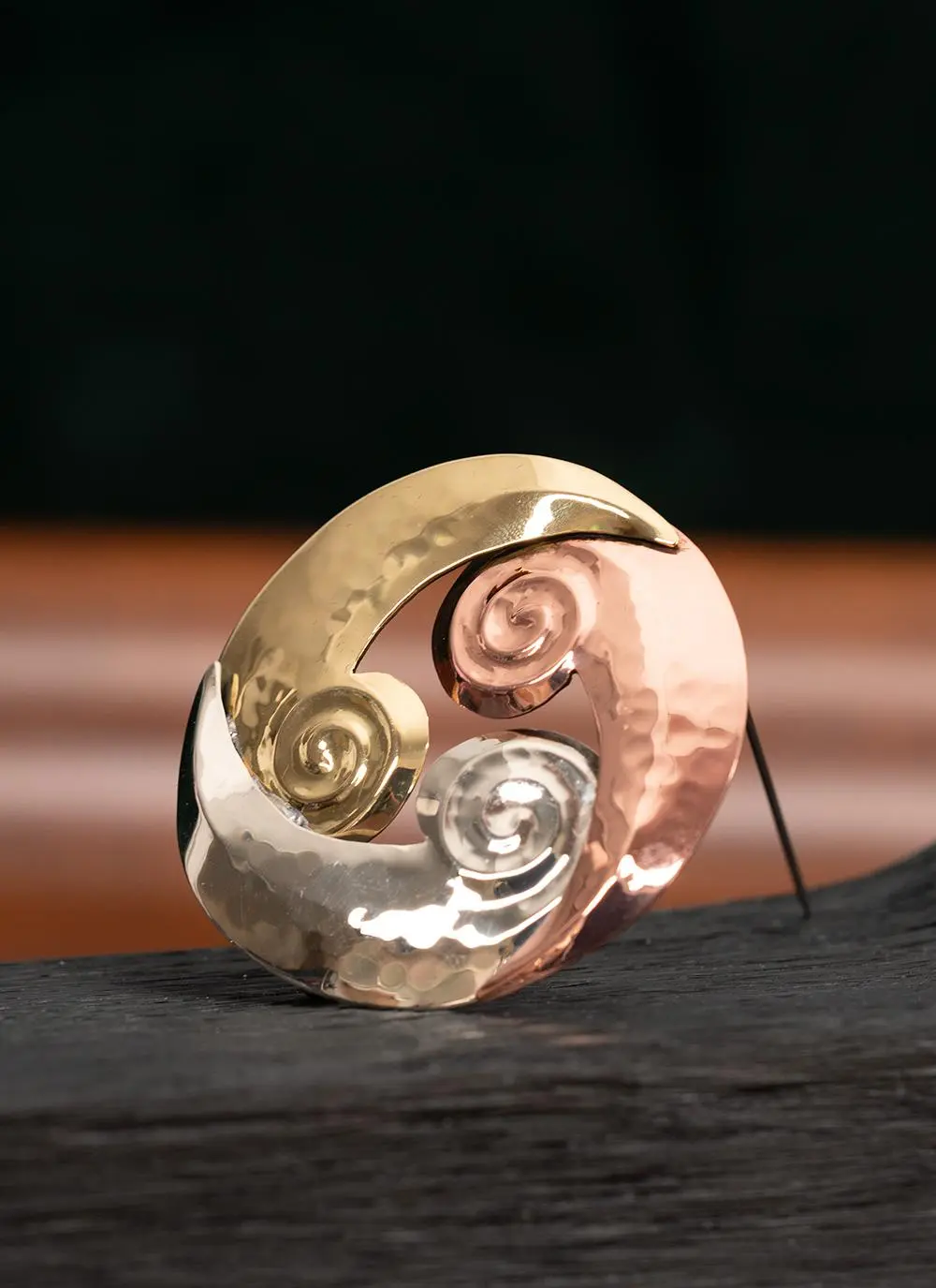 Triskele Shield Brooch
