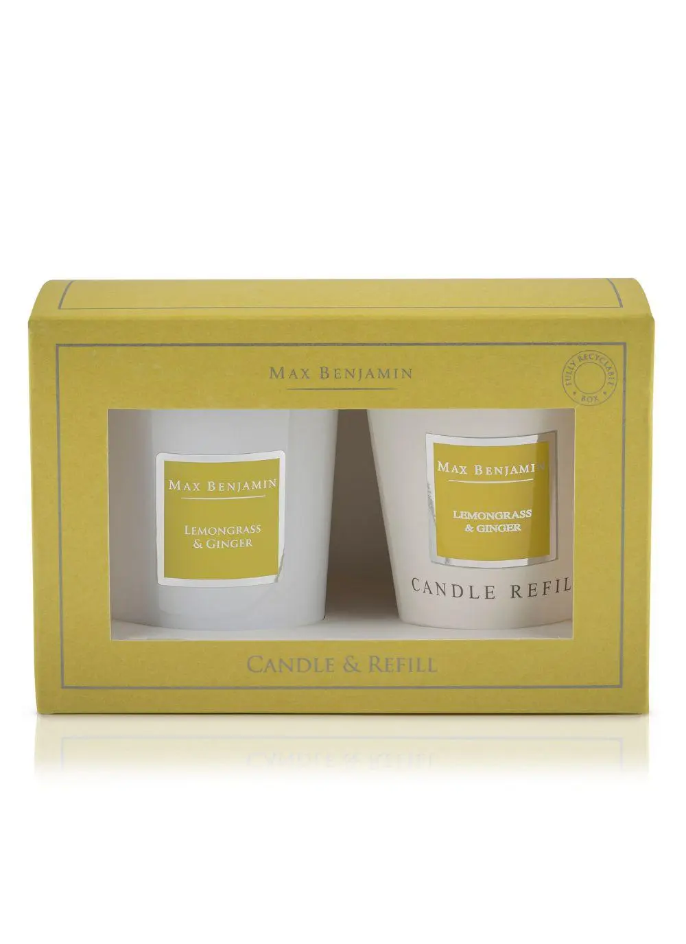 Lemongrass & Ginger Candle & Refill Set 